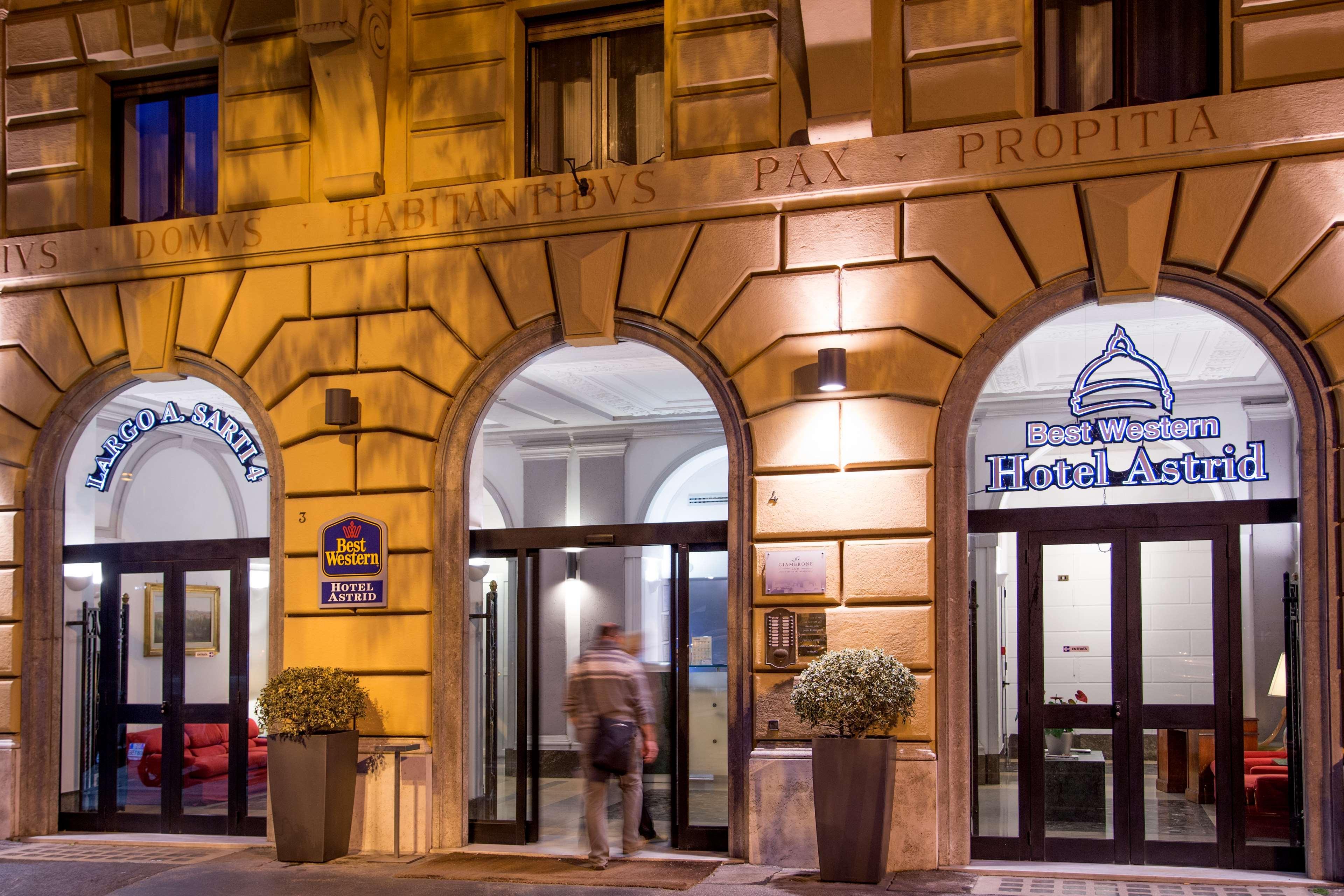 Best Western Hotel Astrid Roma Dış mekan fotoğraf