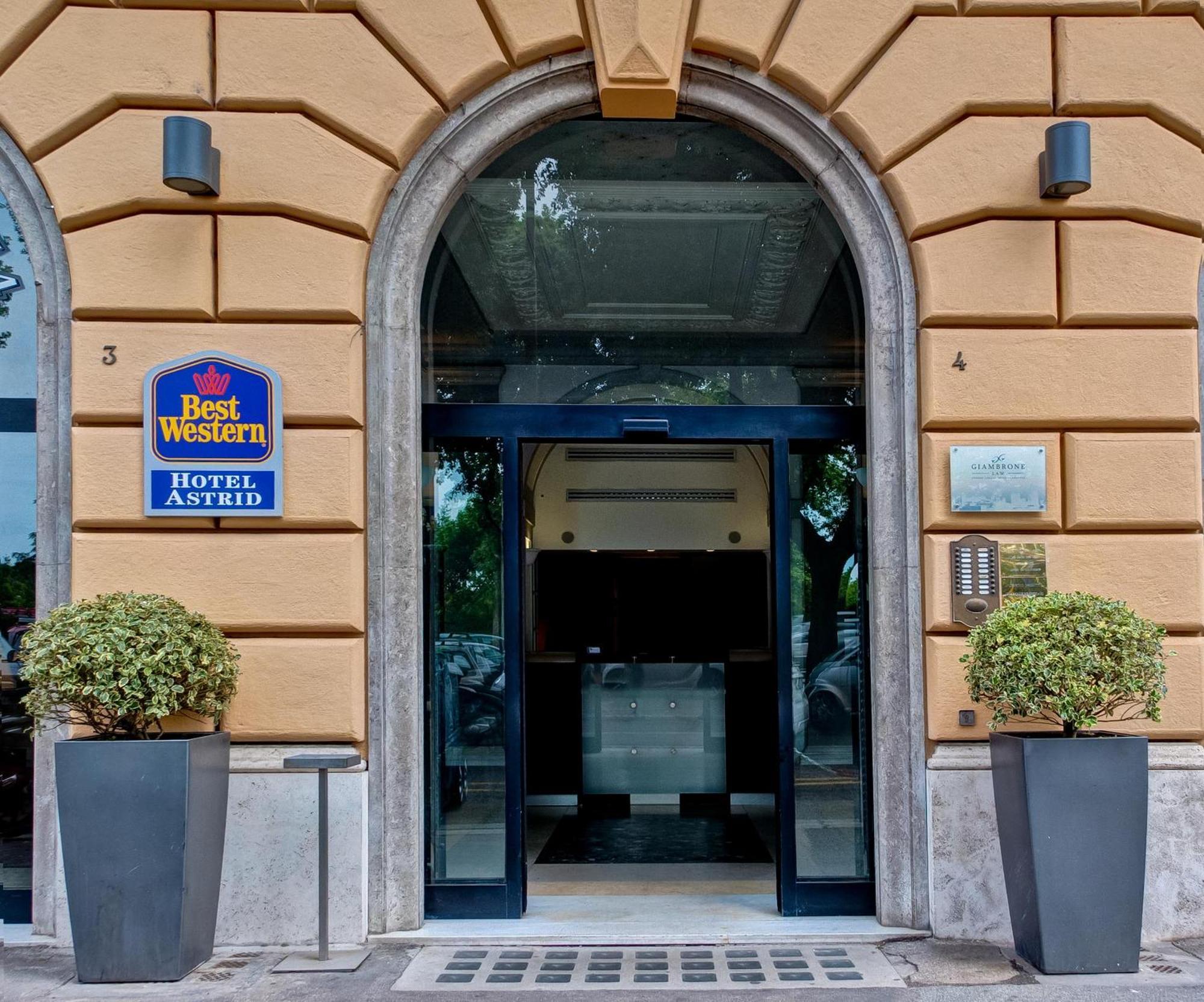 Best Western Hotel Astrid Roma Dış mekan fotoğraf